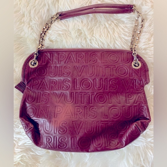 Authentic Rare LV Automne - Hiver 2008 Collection Burgandy - Picture 3 of 16